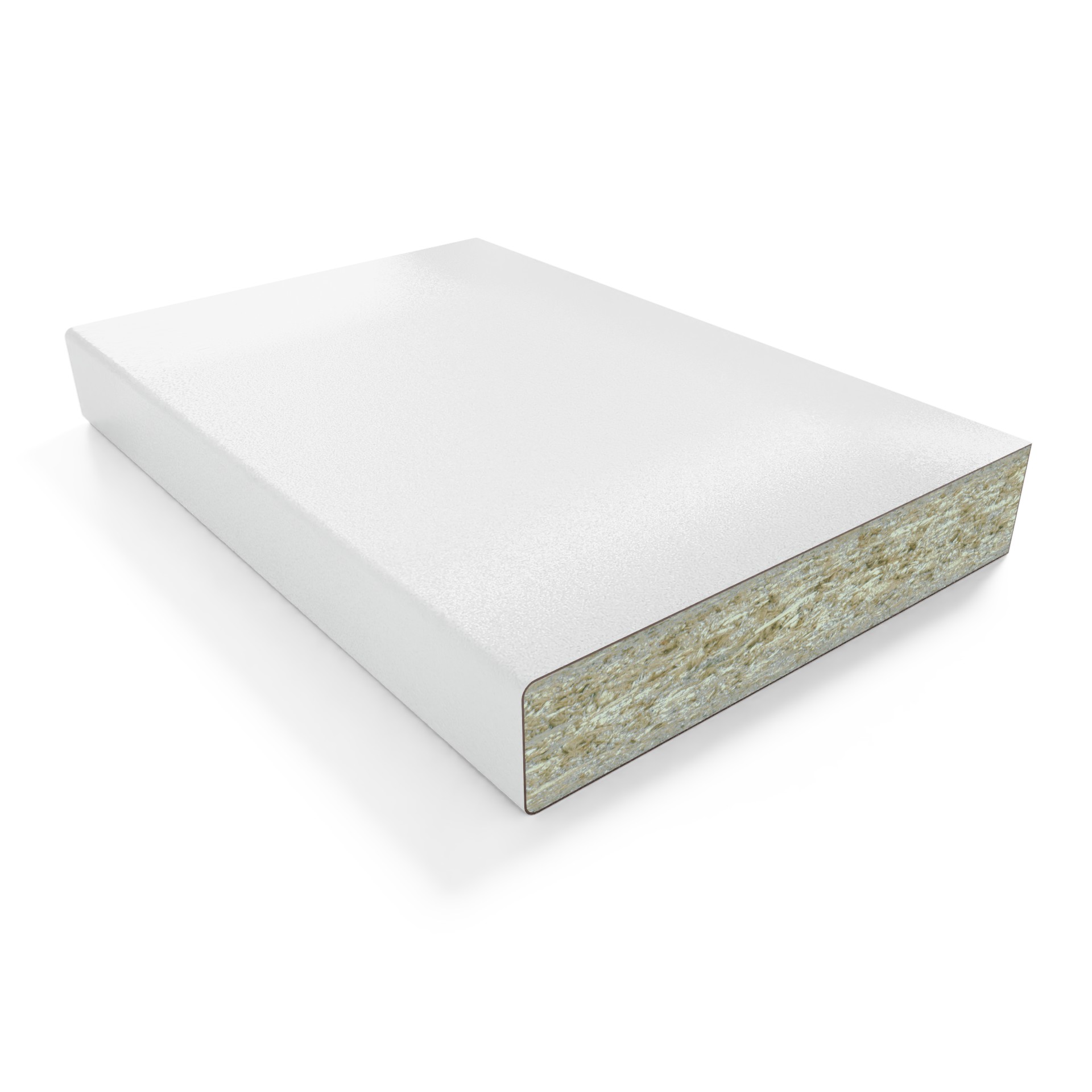 Top Cucina in Laminato Bianco U11026 SD - immagine 2